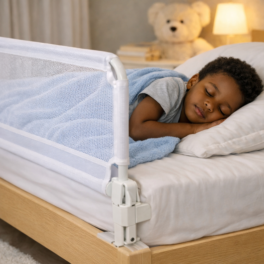 Grade de cama NORMAL E BOX - Protetor Para Cama - PEQUENA, MÉDIA E GRANDE Criancas Reforçada Lavável
