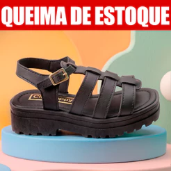 Sandalia Infantil Menina Feminina Verão Live