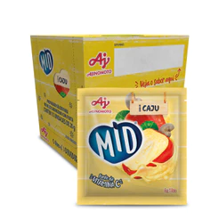 Kit Refresco em Pó MID® Caju 15x20g - Ideal para Lanches, Festas e Churrascos