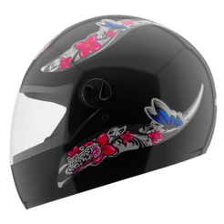 Capacete Moto Feminino Fechado Pro Tork Liberty Four 4 Girls Viseira Cristal Barato