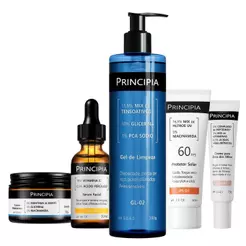 Principia Kit Rotina Noturna c/: GL-02 350g + CH-01 + VC-10 + CO-01 + PS-01 60