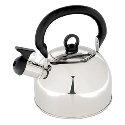 Chaleira De Inox Mor 2L 2,5L 3L Delizie Com Apito Café Chá Cozinha Oferta