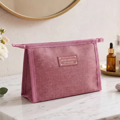 Necessaire Envelope Jacki Design para Viagem e Maquiagem com Zíper