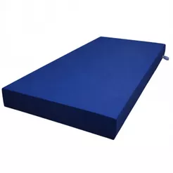 Colchão Hospitalar Solteiro Espuma D45 188x88x12cm Antiácaro Impermeável