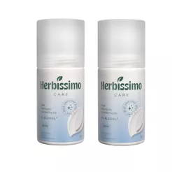 Kit Desodorante Roll-On Antitranspirante Herbíssimo Care Sensitive 50ml (2 unidades)