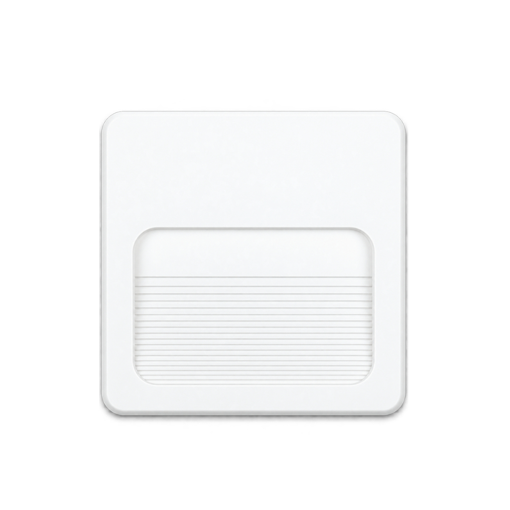 Kit Balizador Led Guia 4x4 2w Branco Quente ou Frio Bivolt Ip65 Branco Fosco Alut By Avant — imagem 2 de 2