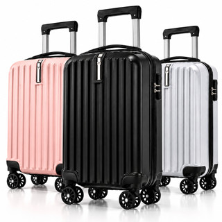 Mala de Viagem de Bordo 10kg Padrão Anac Bolsa de Mão Rodinhas 360º Linha Premium Cadeado Integrado