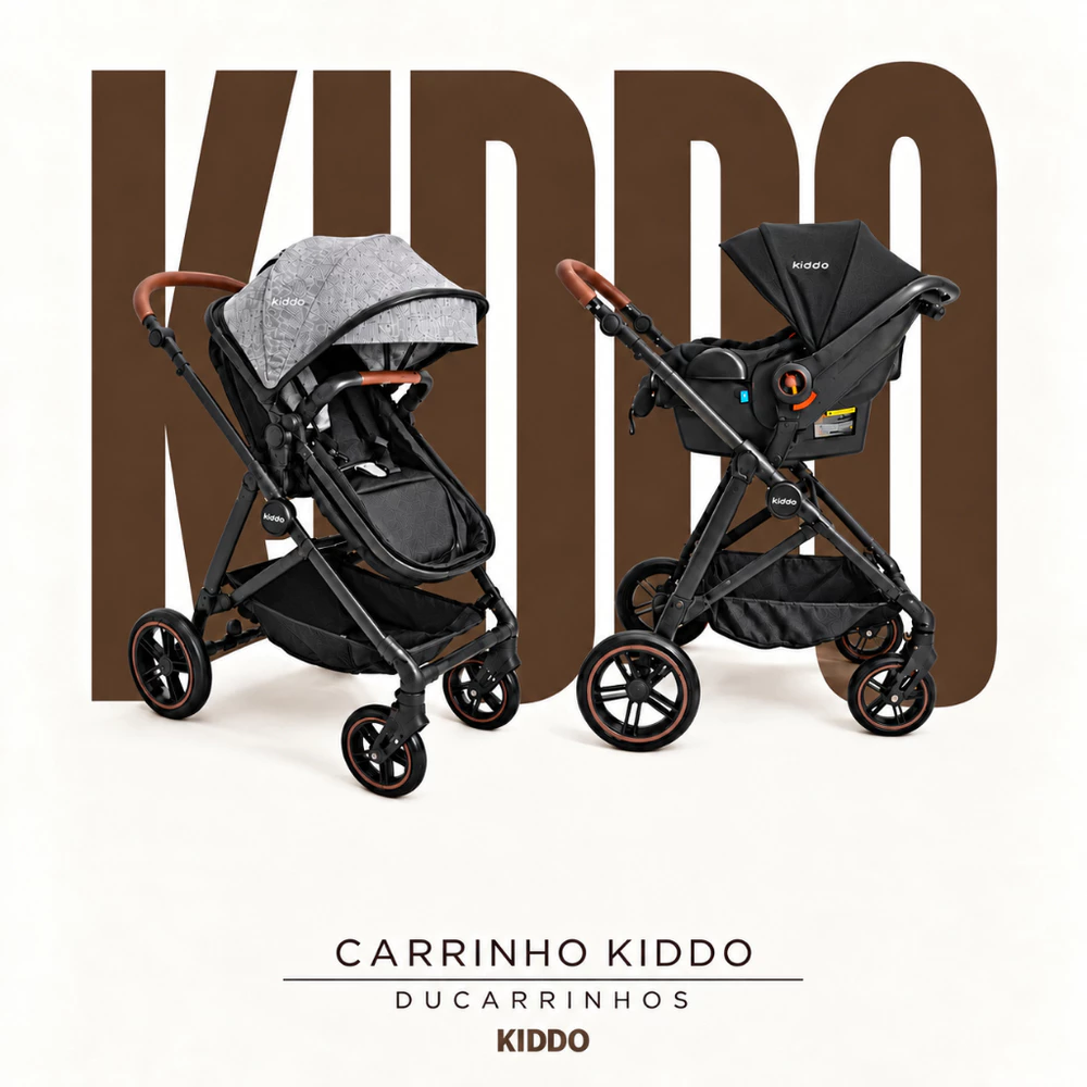 CARRINHO KIDDO / BEBE CONFORTO / BASE CARRO