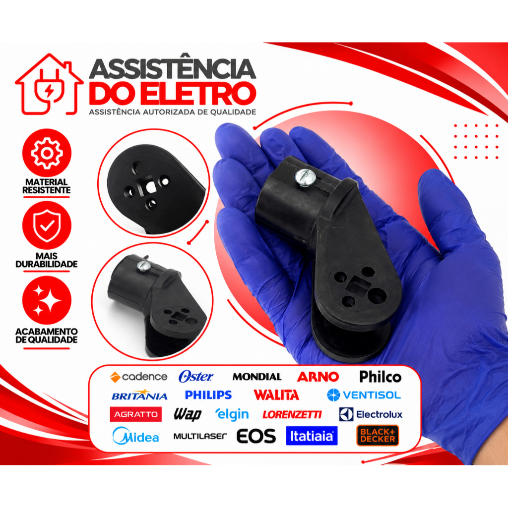 Suporte Pescoço Ventilador Ventisol 50 60cm Parede Coluna