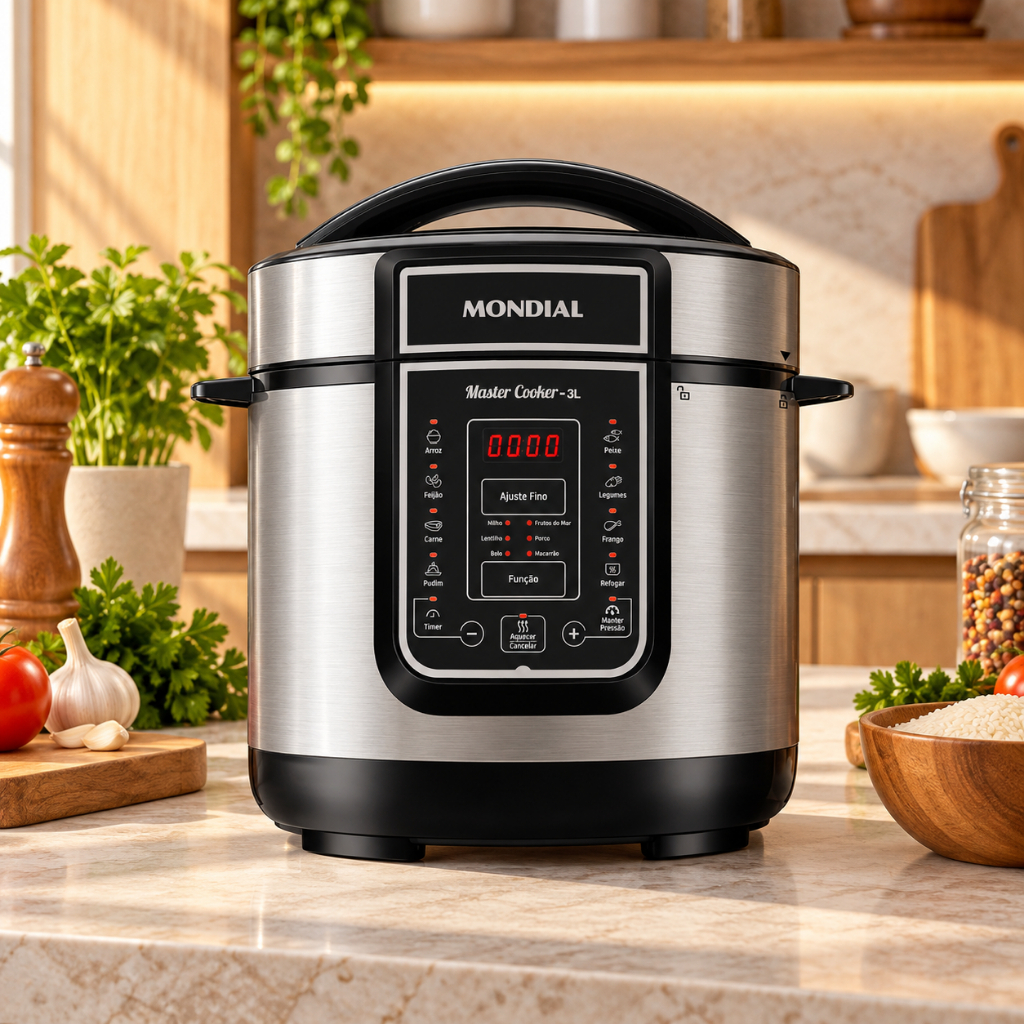Panela de Pressão Elétrica Mondial Digital Master Cooker PE-40 - 220V