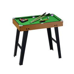 Brinquedo Infantil Mesa de Sinuca Master em Madeira com Led Zippy Toys Jogo