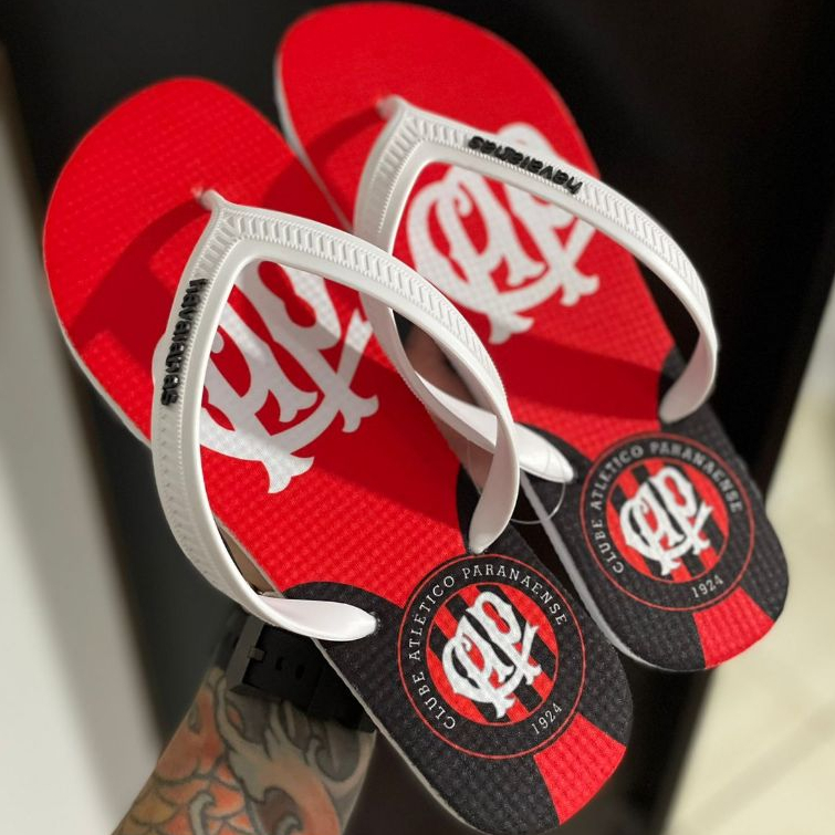 SANDALIA CHINELO ATLETICO PARANAENSE FUTEBOL