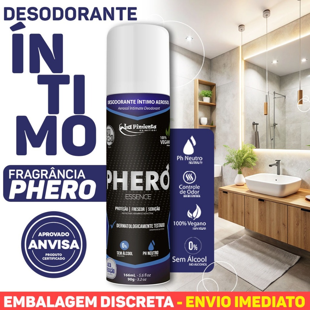 DESODORANTE ÍNTIMO SENSAÇÃO DE LIMPEZA E PROTEÇÃO O DIA TODO em Oferta na Shopee
