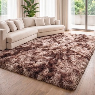 Tapete Grande 4,00x2,00 Sala Gigante Peludo 4 Cm De Altura Decoração
