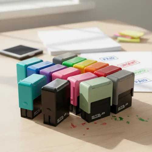 📍 Carimbo Automático - Personalizado com seus dados Profissionais!!! em Oferta na Shopee