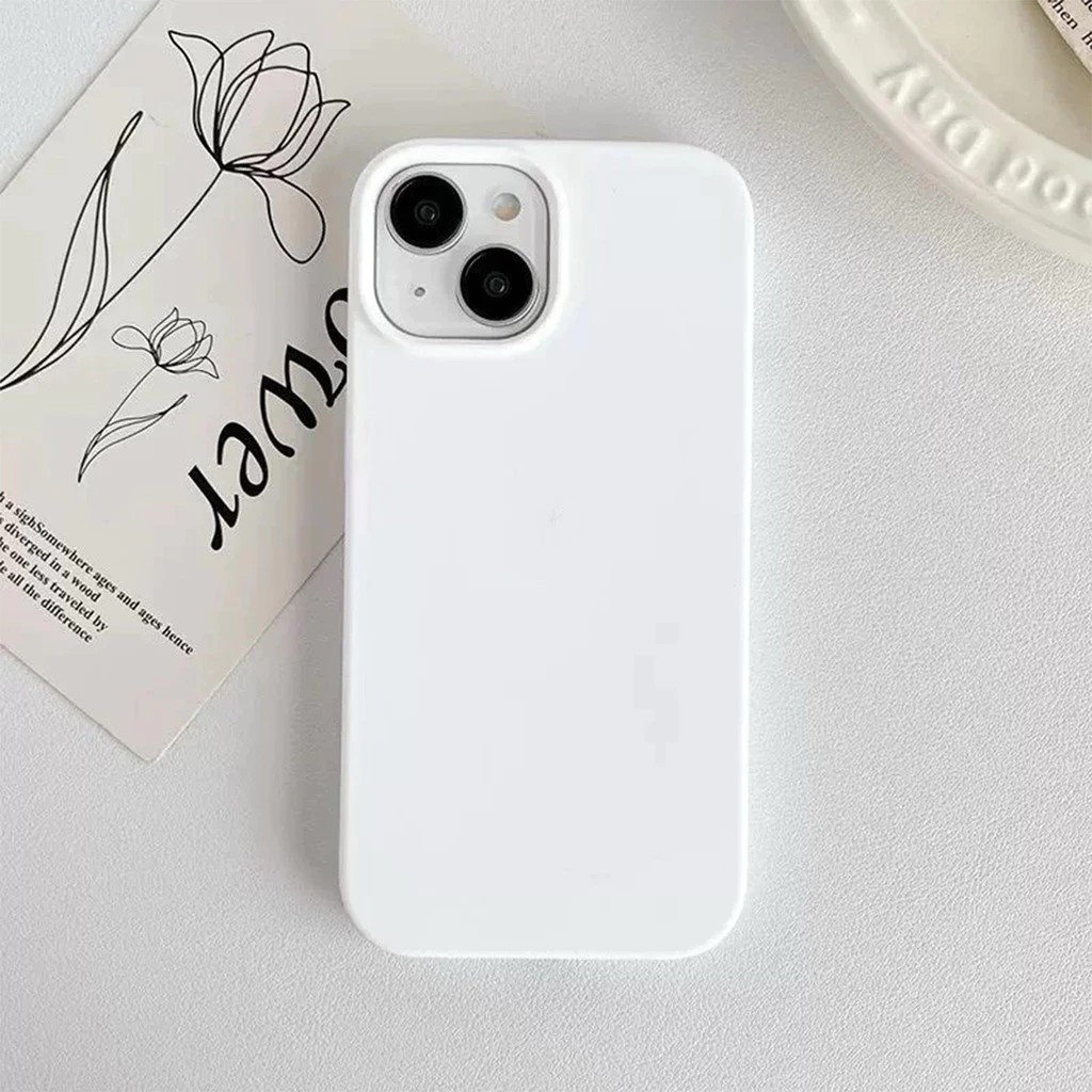 Capa Case Capinha Silicone Aveludada PRETO BRANCO Para IPhone XR/11/12/13/14/15/16/17 Pro Max Plus em Oferta na Shopee