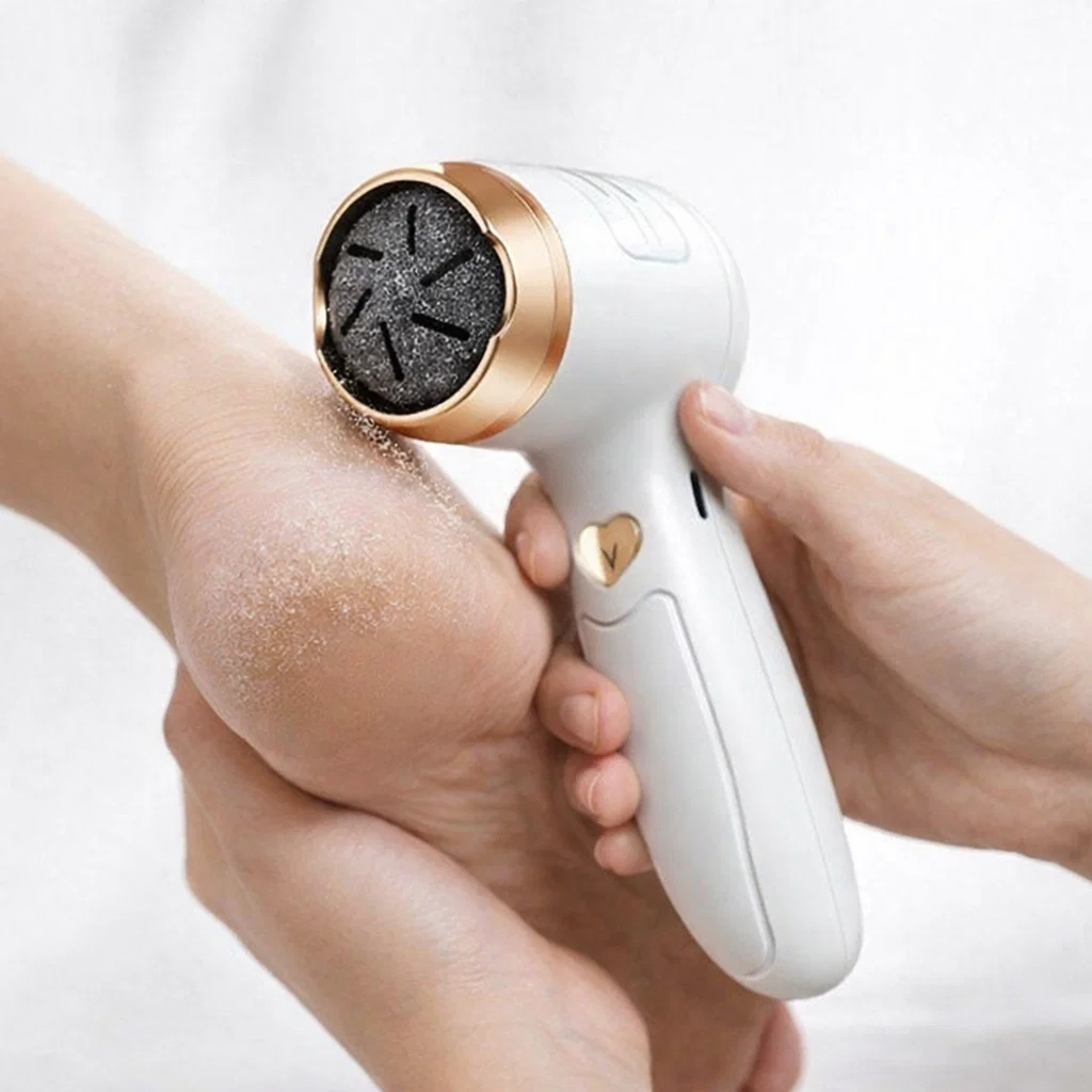 Esfoliador Elétrico Pés Removedor Calos Lixa Pedicure Manicure Pele Lisa 110V 220V Recarregável