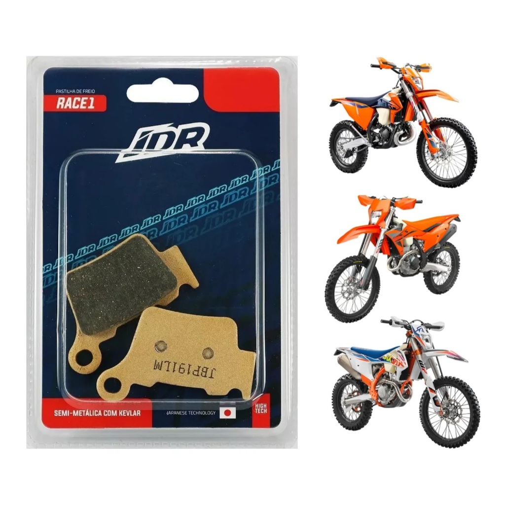 Pastilha Freio Traseira Ktm Husqvarna Husaberg Sherco Tm