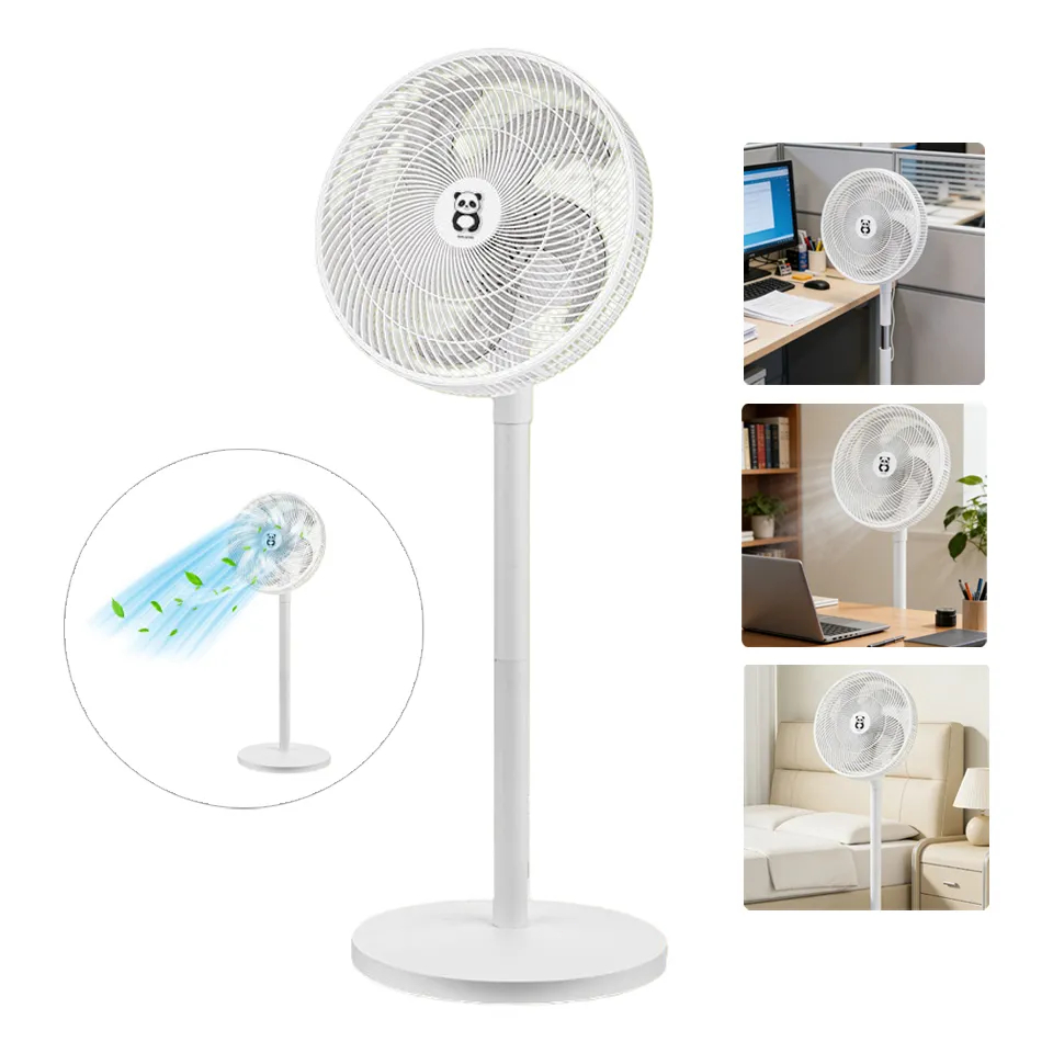 Ventilador de Coluna Alta 130cm  60w 20” 5 Pás Alumínio, Oscilação, 3 Velocidades, Bivolt, Altura Ajustável - Para Salão em Oferta na Shopee