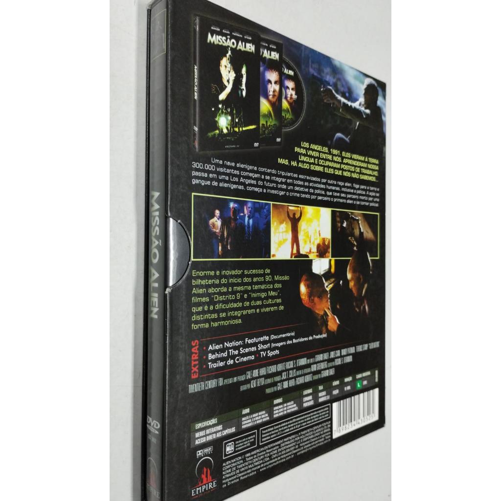 DVD Missão Alien James Caan Terence Stamp (USADO)