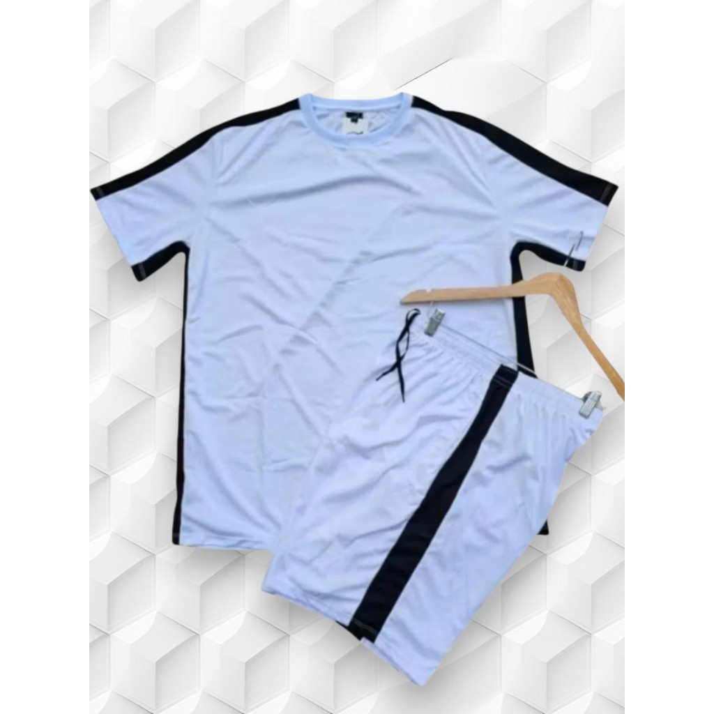 Kit Conjunto de Academia Masculino DRYFIT Premium Short+Camisa Malhação Futebol