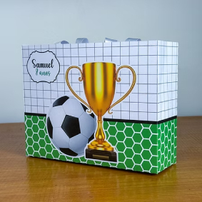 Sacolinha Futebol Personalizada / Sacolinha / Lembrancinha / Aniversario