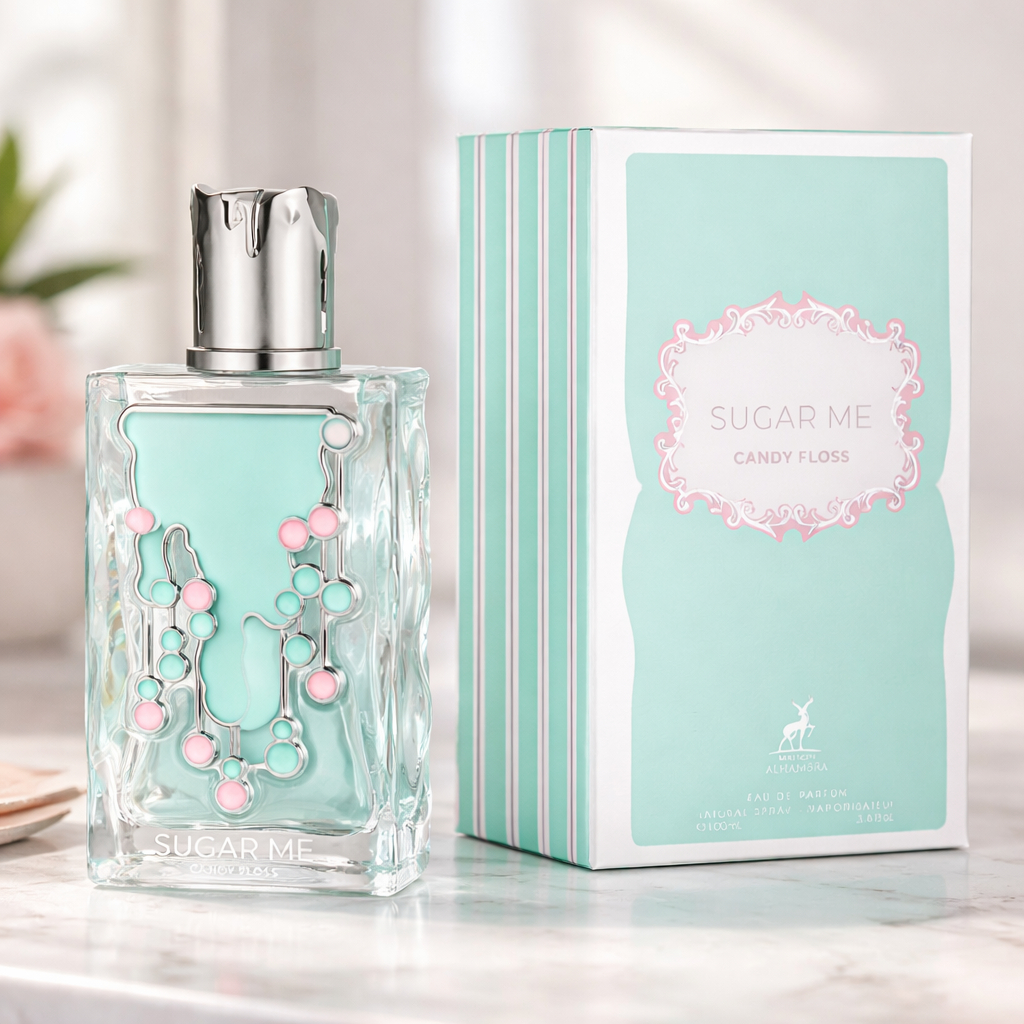 PERFUME ARABE SUGAR ME CANDY FLOSS EDP 100ML MAISON ALHAMBRA UNISSEX