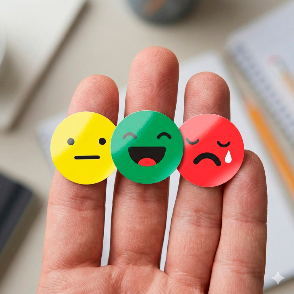 Adesivos de Recompensa Escolar 270unid 2,5cm – Incentivo para Alunos, Professores, Cores Verde Amarelo Vermelho em Oferta na Shopee