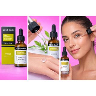 Sérum Renovador Lové Rain 9,8% Ácido Glicólico + Aminoácidos Novos produtos em Oferta na Shopee