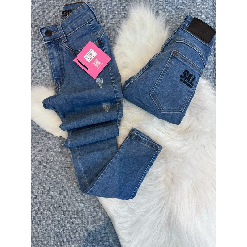 Calça Jeans Feminina  34 ao 44 / Sal e Pimenta em Oferta na Shopee
