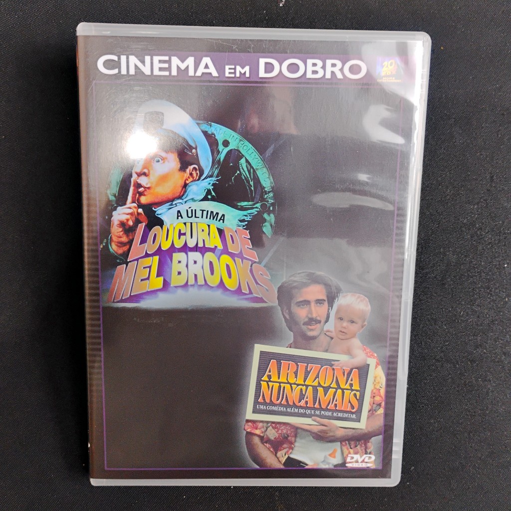 DVD - A Última Loucura de Mel Brooks / Arizona Nunca Mais (Silent Movie / Raising Arizona)