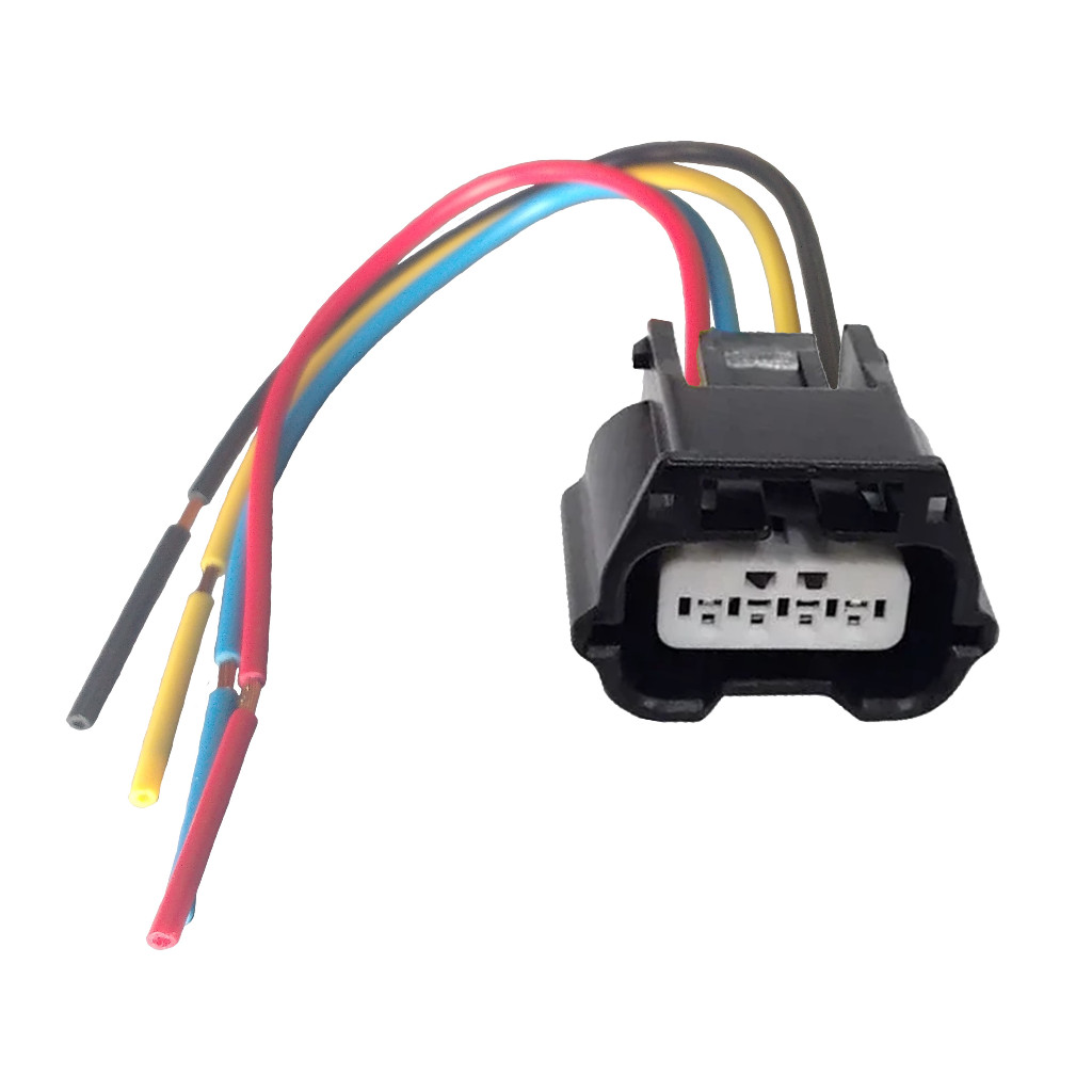 Conector Chicote PRETO Fêmea P/ Sonda Lambda Logan Sandero Duster Fluence
