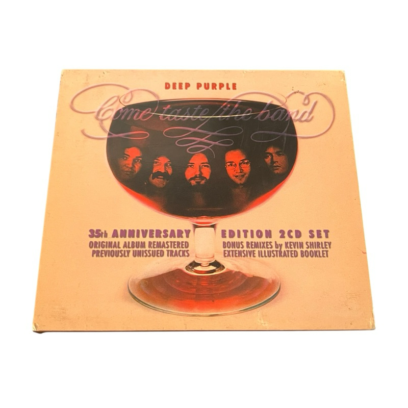 Cd Duplo Deep Purple Come Taste the Band Importado com luva