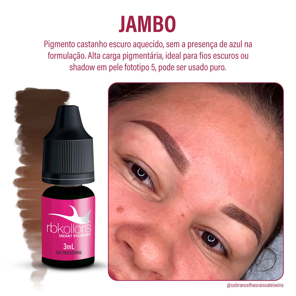 Pigmento Rbkollors Orgânico 3ml