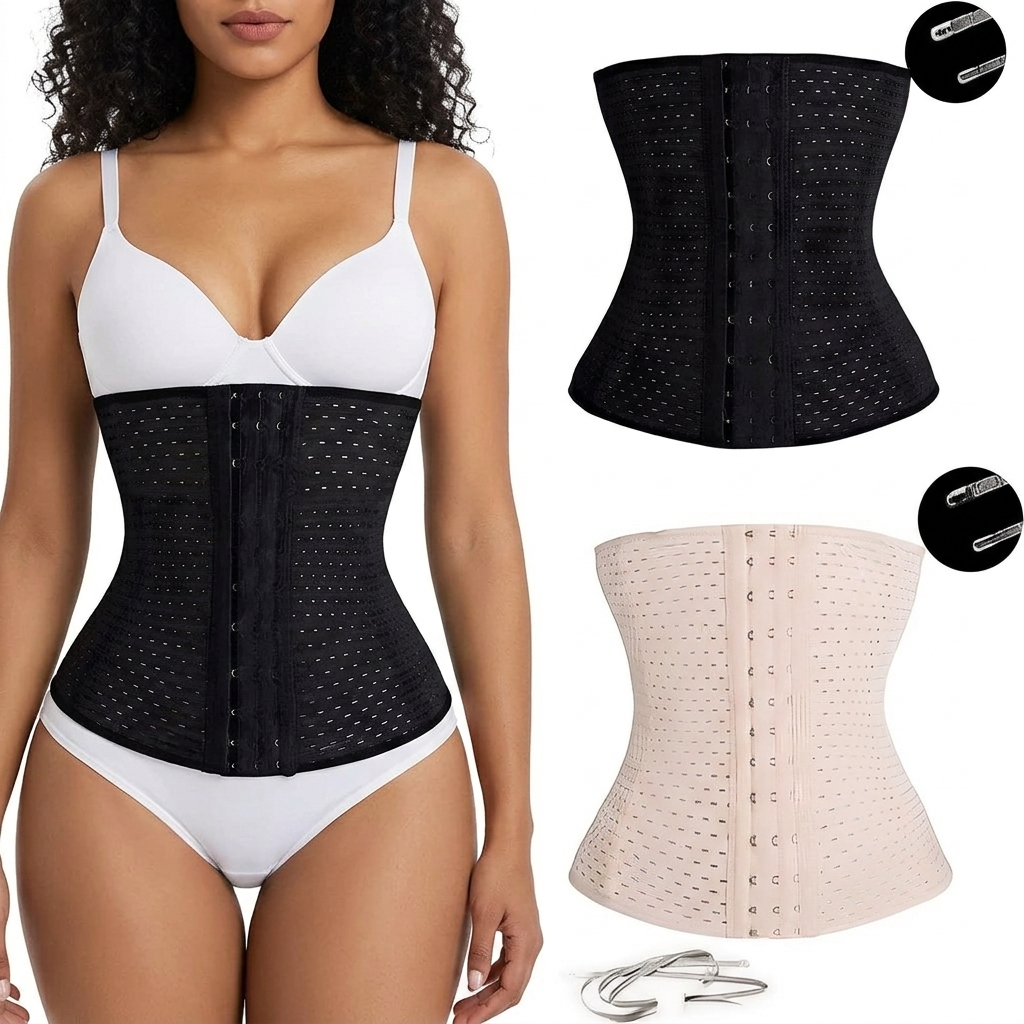 Cinta Modeladora Abdominal Redutora De Medidas Efeito Lipo