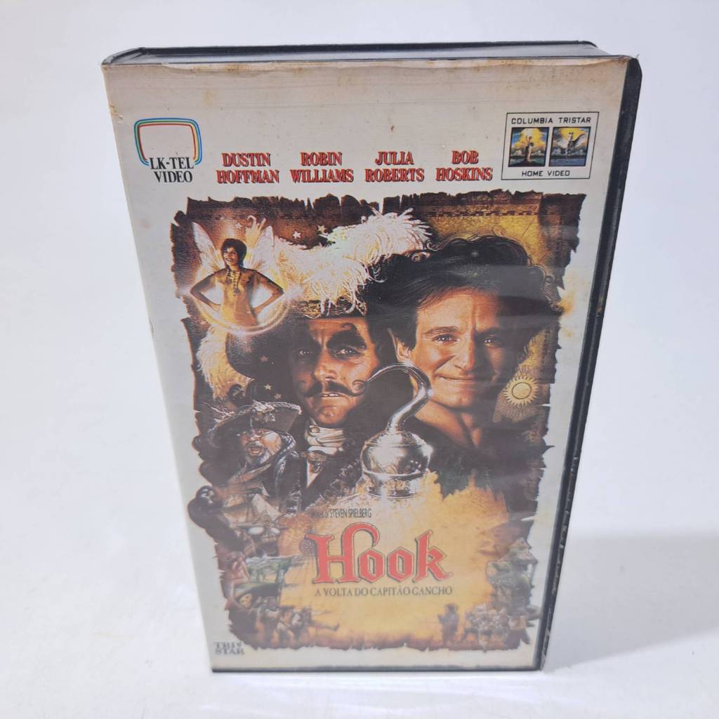 Fita VHS original - Hook/ A Volta do Capitão Gancho