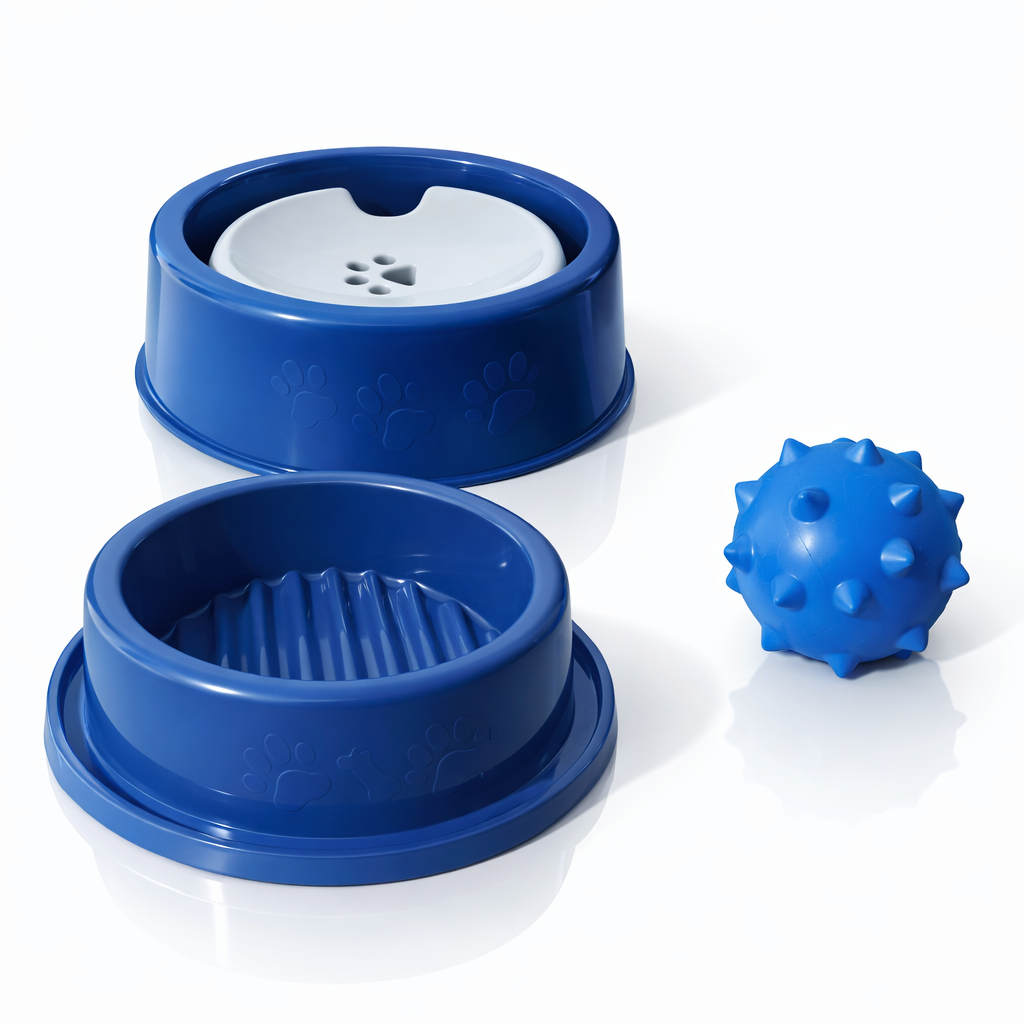 Kit Bebedouro Pelos Longos Pra Pet Cães Cachorro + Comedouro Anti Formiga + Bola/Bolinha em Oferta na Shopee