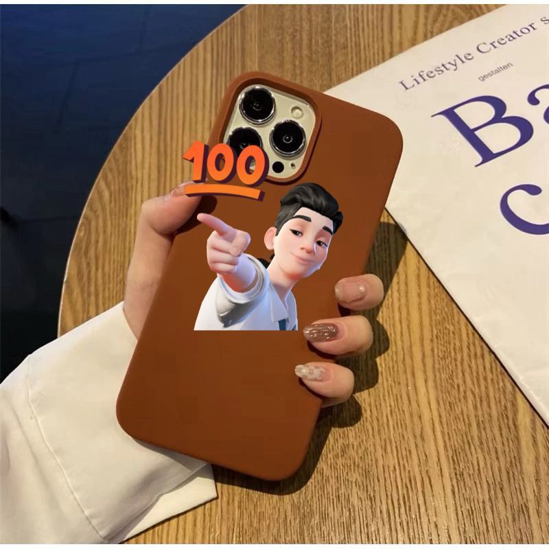 Capa De Silicone Completa De Cor Marrom Compatível XR 11 12 13 14 15 15PRO MAX 16 16PRO MAX COM LOGO em Oferta na Shopee