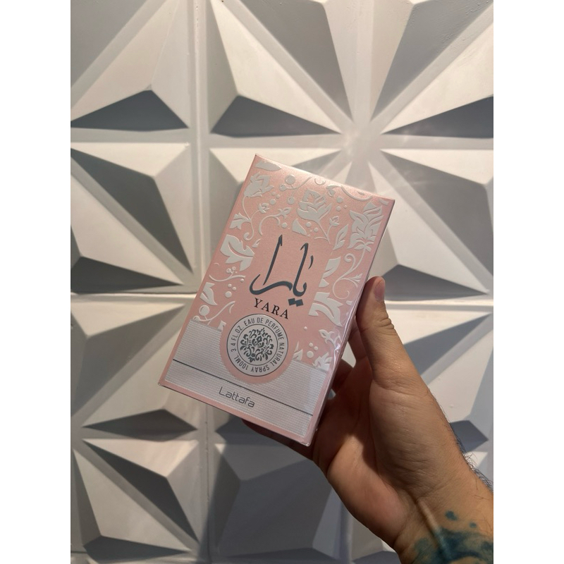 Perfume árabe yara lattafa/perfume árabe/perfume original/linha lattafa yara/
