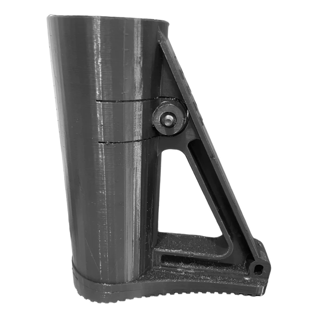 MA Artigos Para Pesca C0R0NHA ST0CK S0LEIRA CILINDR0 EM CARBONO 62mm Para PCP