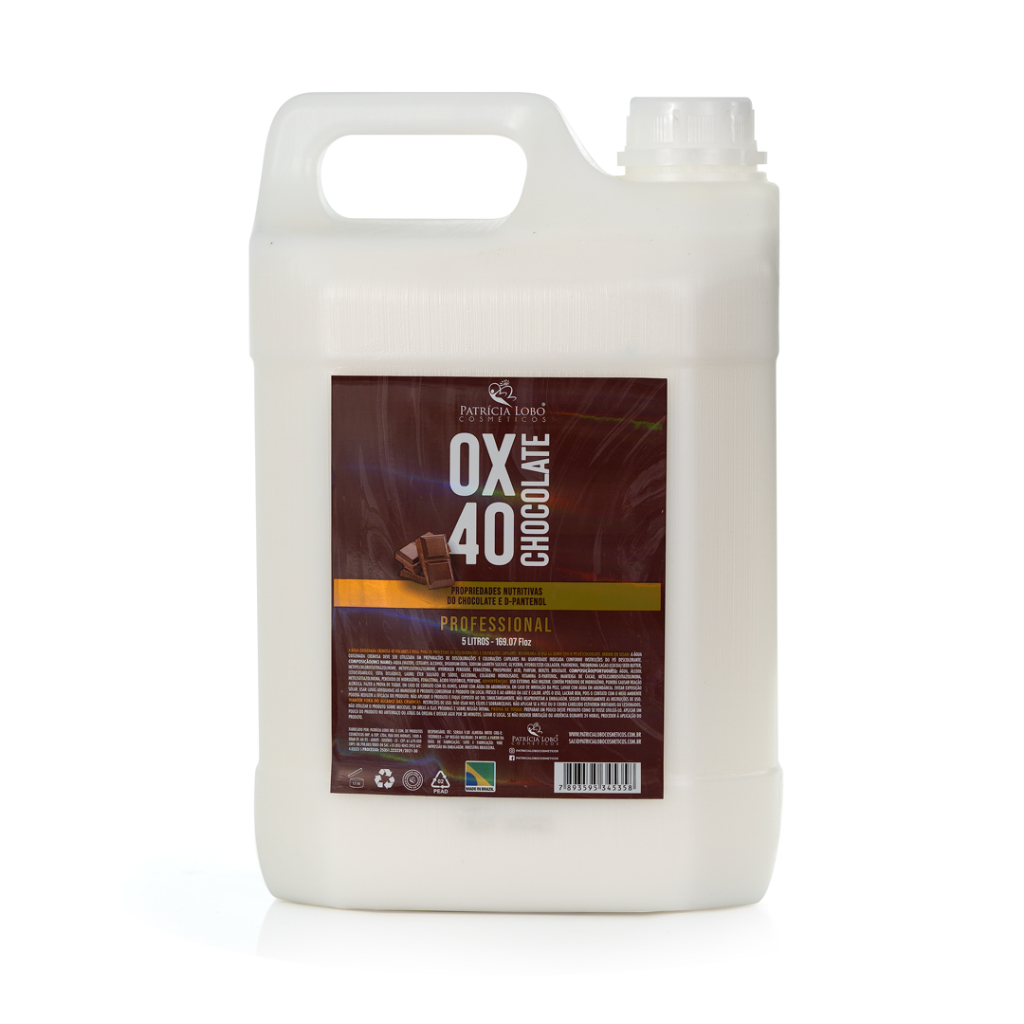 Água Oxigenada Chocolate Vol. 40 Patricia Lobo 5 Lt em Oferta na Shopee