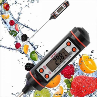 Termômetro Culinário Digital Espeto -50ºC a +300ºC Preparos na Temperatura Ideal para Seus Cozimentos. em Oferta na Shopee