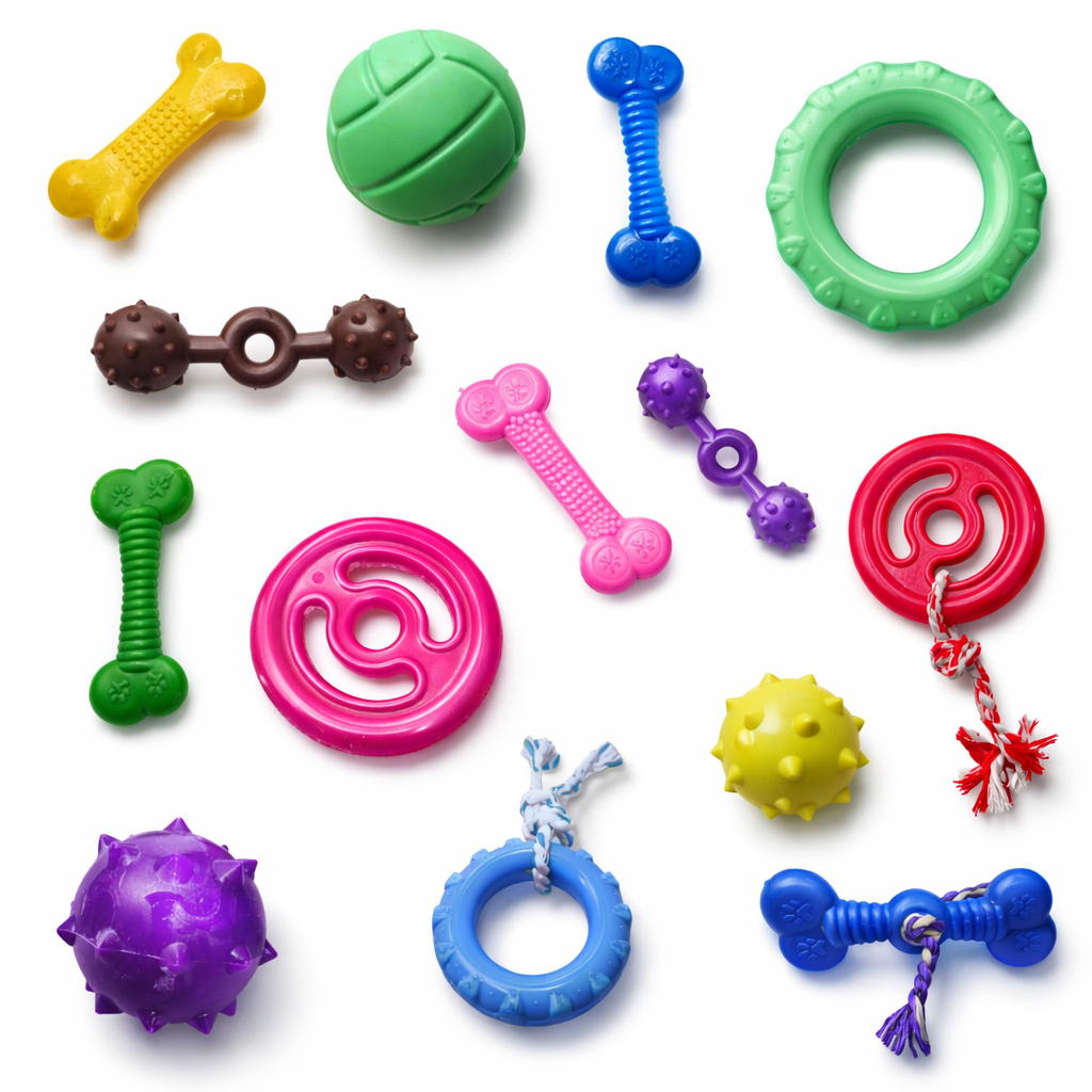 KIT DE BRINQUEDOS PARA CÃES/CACHORRO PORTE PEQUENO E GRANDE em Oferta na Shopee