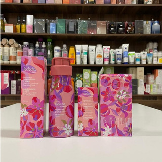 Kit Tododia Flores Flor de Pêssego e Jasmin (4 PRODUTOS)