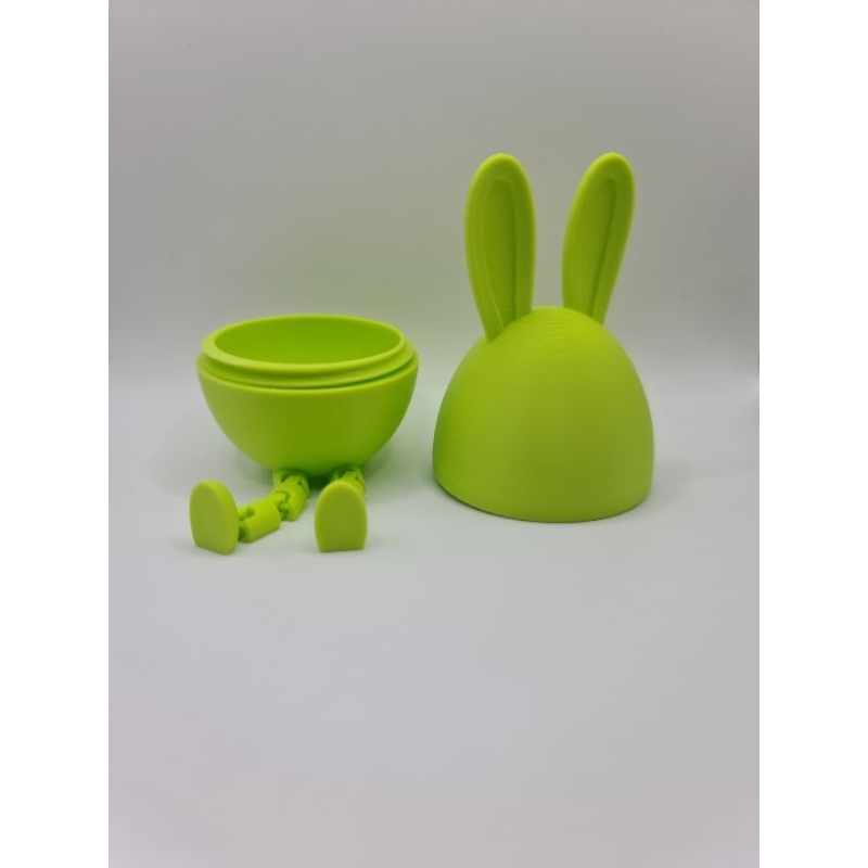 Porta Ovo Kinder Coelho 3D com Perninhas | Porta Chocolate Páscoa | Lembrancinha Infantil Criativa | Decoração Páscoa