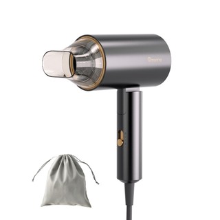 Secador Profissional 900W/1800W Motor potente + Bocal magnético 360° Dobrável