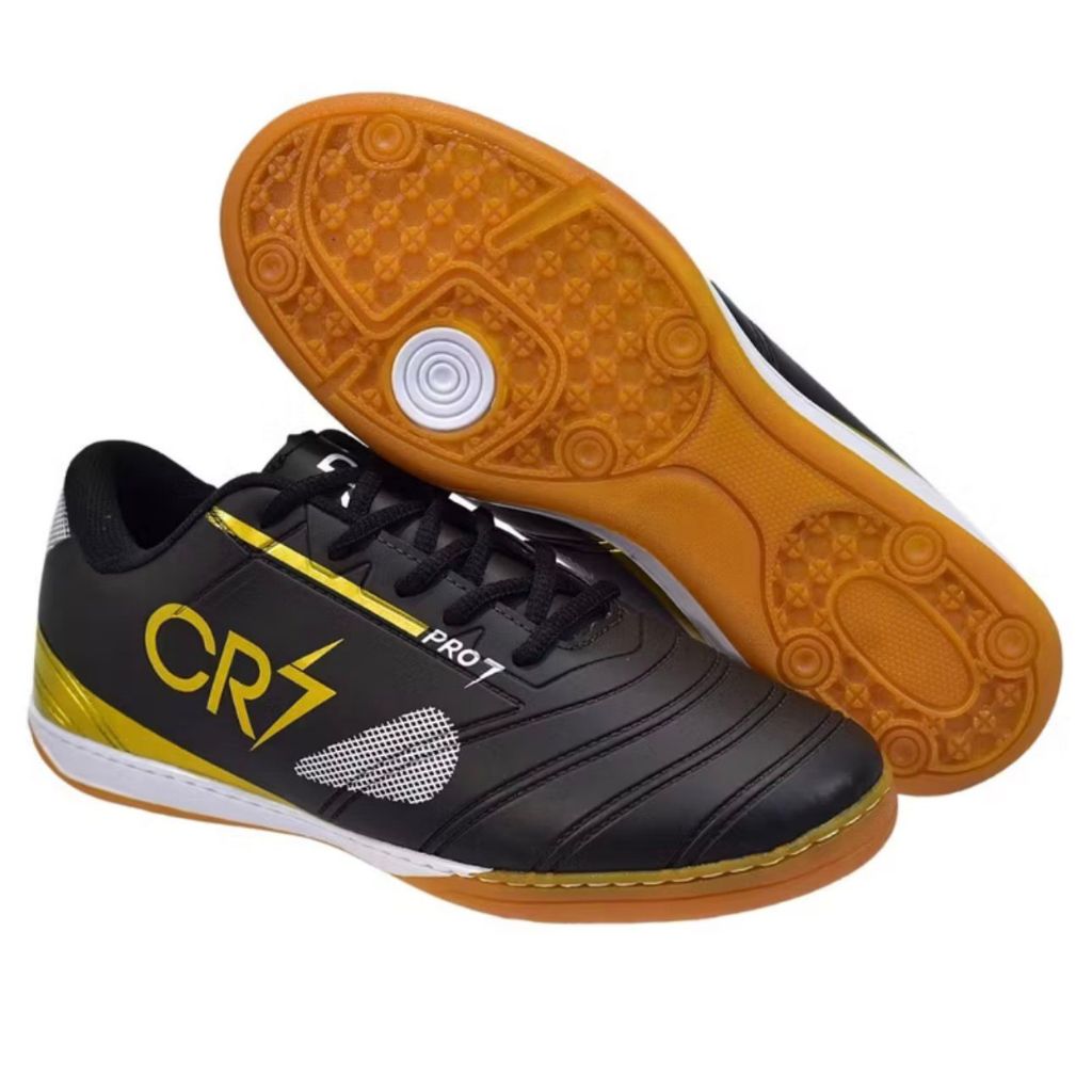 Chuteira Futsal CR7 Profissional Adulto e Juvenil Tenis de Salão quadra Com Trava Antiderrapante ENVIO IMEDIATO Promoção