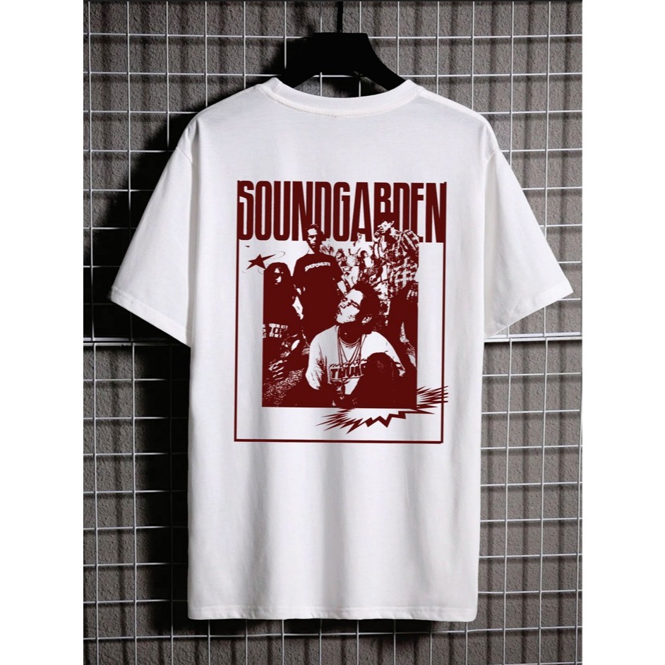 Camiseta Soundgarden Rock Grunge Babylook Feminina e Camiseta Unissex Banda