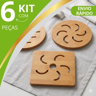 Descanso de Panela MDF 14,5cm Proteção para Mesa Apoio para Panela Quente DESENHADO em Oferta na Shopee