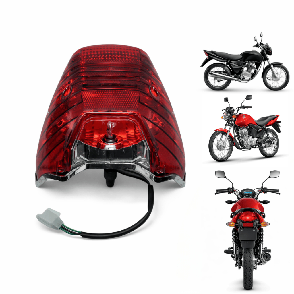 Lanterna Traseira CG Titan 150 2004 Á 2008 CG Fan 125 150 2009 Até 2013 em Oferta na Shopee